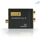 picture of Cablesson® SAP-3 Digital to Analogue Audio Converter - SPDIF - TOSlink / Coaxial to Stereo Left/Right RCA