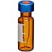 Wheaton W225225-0103 Borosilicate Glass Crimp Top LVI Vial with 0.002 Teflon/0.037 Red Rubber Lined 11mm Aluminum Seal, 12mm x 32mm Size (Case of 100)