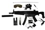 KP5 CM023 Airsoft Electric Gun Full Size LOADED