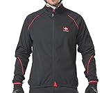 4ucycling Windproof Black Cycling Jacket