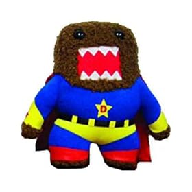  Domo 6.5 Inch Plush Figure Superhero Domo