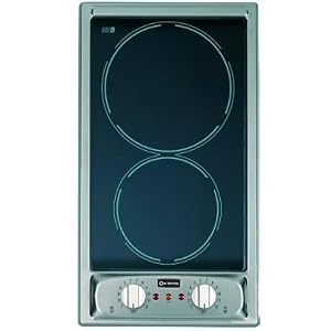 12\” Electric Deluxe Ceran Cook Top 2 Radiant Elements Ceran Cook Top with Stainless Steel Frame 230 Volts