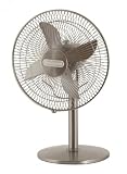 Produkt-Bild: DeLonghi VLT 1000 Tischventilator aus geb&uuml;rstetem Edelstahl