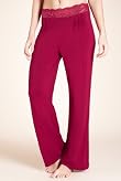 Autograph Wide Waistband Floral Lace Pyjama Bottoms [T37-4357-S]