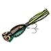 Arbogast Hula Popper Topwater Fishing Lure, Bass, G730 (1 1/4 in, 3/16 oz)