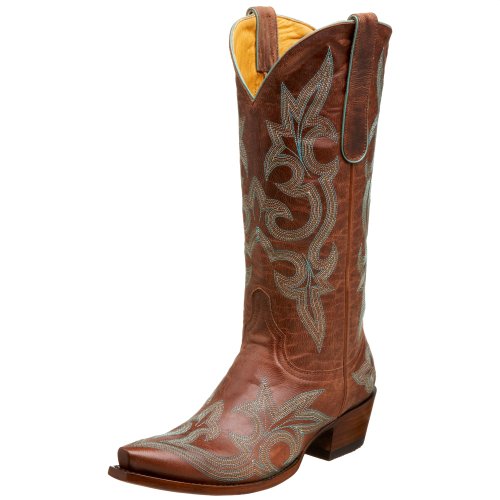 Rust/Turquoise Old Gringo Women’s Diego Cowboy Boots