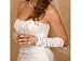 IVORY Satin Fingerless Elbow Length Bridal Gloves