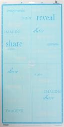 Pazzles Inspiration 12-Inch By 24-Inch Cutting Mat, 2-Pack