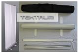 Tektrum Large 31.5"X79" Retractable Banner Stand For Trade Show/Store Display