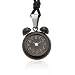 Ziovani Alarm Clock Design Stainless Steel Pendant Necklace