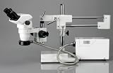 New! 6.7x-112.5x Binocular Stereo Zoom Boom Microscope