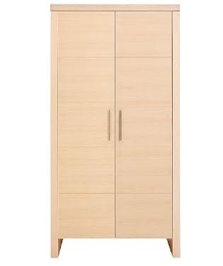 Kidsmill Block 200cm Wardrobe-White Oak
