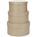 Darice 4/5/6-Inch Paper Mache Round Box