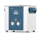 JPL Sonic 3000M Ultraschallreiniger in Edelstahl, 3 Liter Tank, manuelle Steuerung und Heizung