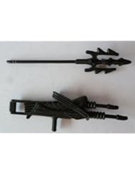 G.I. JOE 2002 COBRA MORAY (V2) MILITARY RIFLE & SPEAR FOR 4" ACTION FIGURE