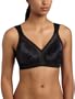 Playtex Women's 18 Hour Original Comfort Strap Bra, Black, 46DDD