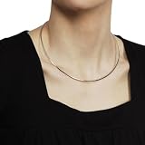 Sterling Silver Round Collar Necklace