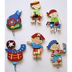 Blue Pirate's clothes stand
