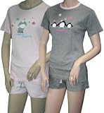Anucci Ladies Short T-Shirt Pyjamas LN324