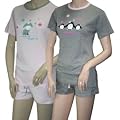 Anucci Ladies Short T-Shirt Pyjamas LN324