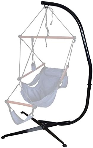 Comixpro Hammock C Stand Solid Steel Tube Hammock Air Porch Swing Hanging Chair Cradle