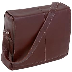 Siamod San Francisco Leather Messenger Bag Laptop Messenger Bag