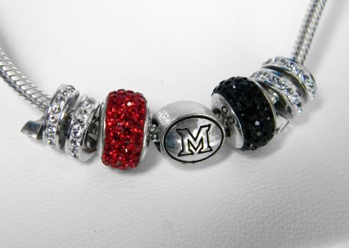 Miami University Bead Bracelet