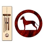 Xoloitzcuintli Wind Chimes X-SMALL Bronze