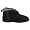 ACORN Women's Chinchilla Bootie Slipper, Black, M
