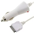 Car Charger for iPod iPhone 3G 3GS (White)
