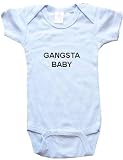 GANGSTA BABY - White, Blue or Pink Onesie / Baby T-shirt
