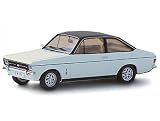 Diecast Model Ford Escort Mk2 1300 Ghia in White