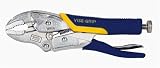 Irwin 07SG 7WR Vise Grip 1-1/2-Inch Jaw Capacity 7-Inch Curved Jaw Soft Grip Vise Grip with Wire Cutter