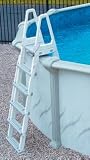 A- Frame Above Ground Pool Adjustable Ladder 7000