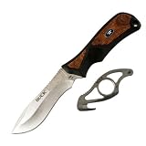 Buck Knives ErgoHunter Pro Fixed Blade Knife with Guthook Ring