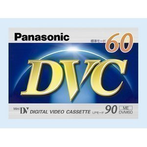 パナソニック ミニDVカセット60分 AY-DVM60V