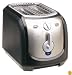Krups FEM2B 2-Slice Toaster, Black & Silver