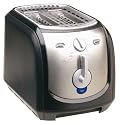 Krups FEM2B 2-Slice Toaster, Black & Silver