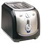 Krups FEM2B 2-Slice Toaster, Black & Silver