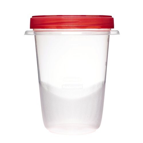 Rubbermaid TakeAlongs 4-Cup Twist and Seal Containers, Pack of 2