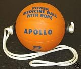 9 lb Power Rope Medicine Ball