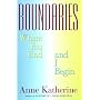 Boundaries: Where You End and I Begin (Fireside/Parkside Recovery Book)