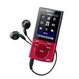 Sony Walkman E NWZ E345 16GB Video Player (Red)