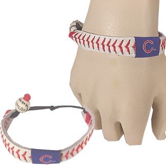 Chicago Cubs Baseball Stitch Bracelet