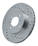 Power Stop EBR420XL Cross Drilled and Slotted Performance Brake Rotor - Left