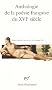 Anthologie de la po�sie fran�aise du XVIe si�cle