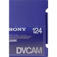 Sony PDV-124N DVCAM Metal Evaporated Component Digital Video Tapes Without IC Memory Chip