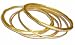 Jewelry : Jalens Gold and Copper Bangle Bracelet Set