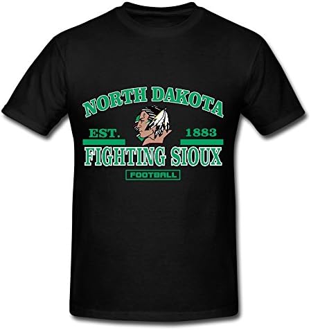 TOT2 University Of North Dakota Short Sleeve T Shirt For Men Size XXL Black