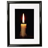 Black Frame with White Matte 2-pc. Set - 6x8"/ 4x6" by 
